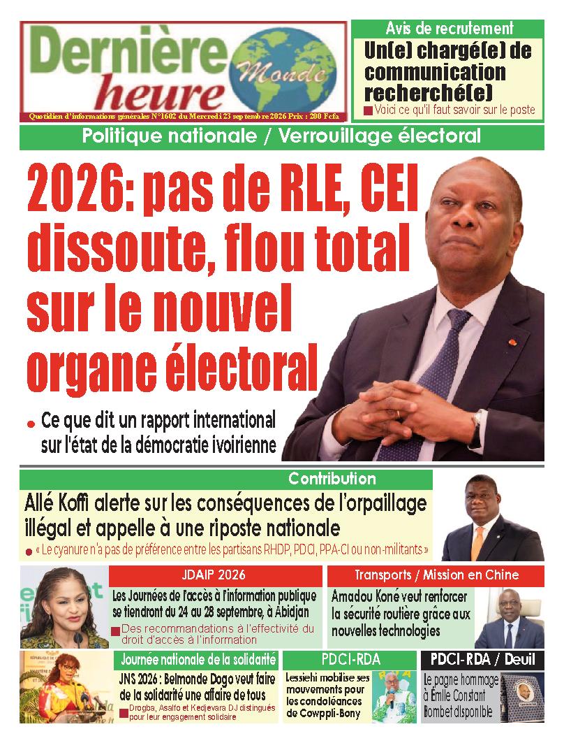 DERNIERE HEURE N° 1602