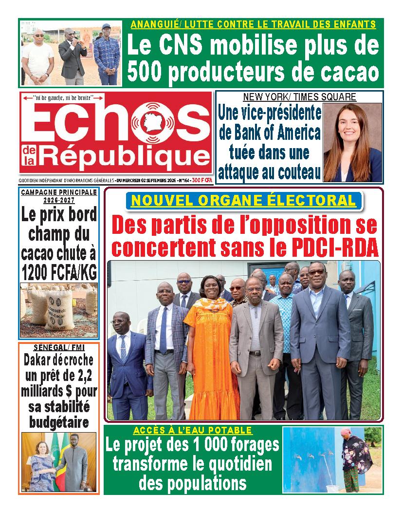 ÉCHOS DE LA RÉPUBLIQUE N° 164