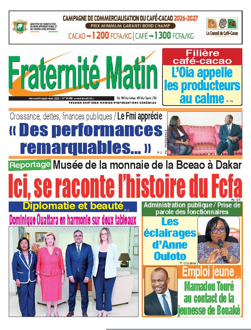 FRATERNITE MATIN N° 18499