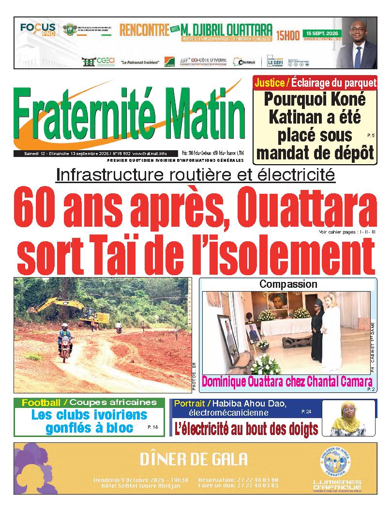 FRATERNITE MATIN N° 18502