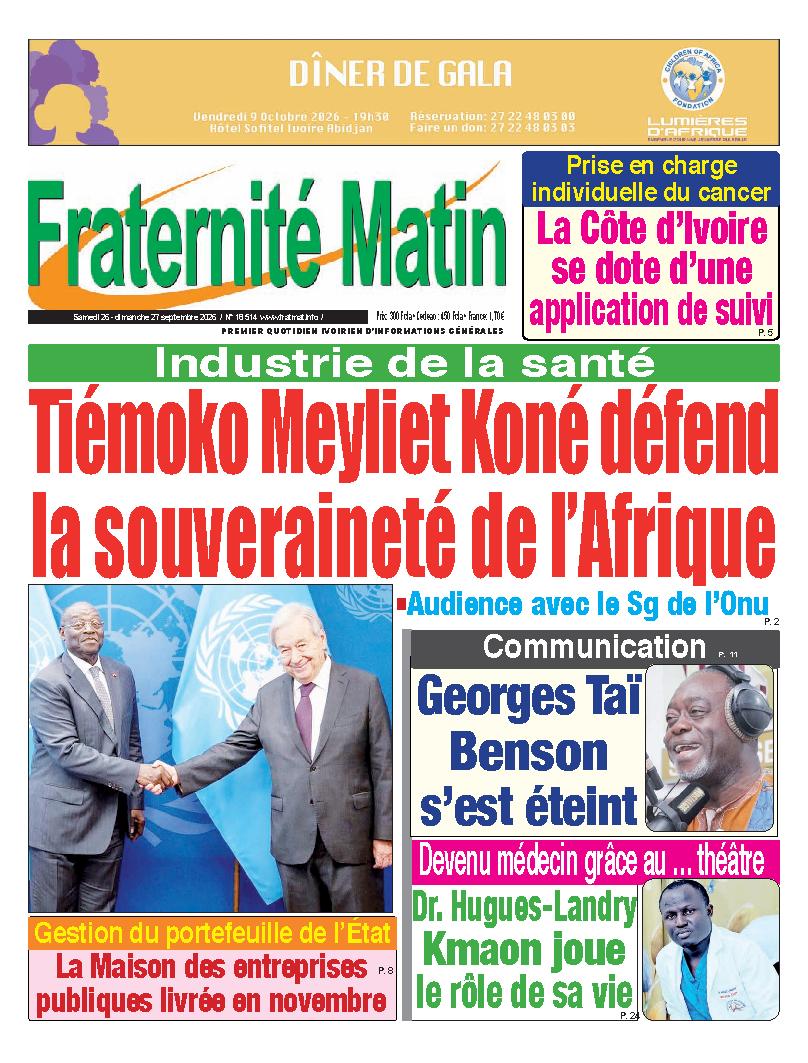 FRATERNITE MATIN N° 18514