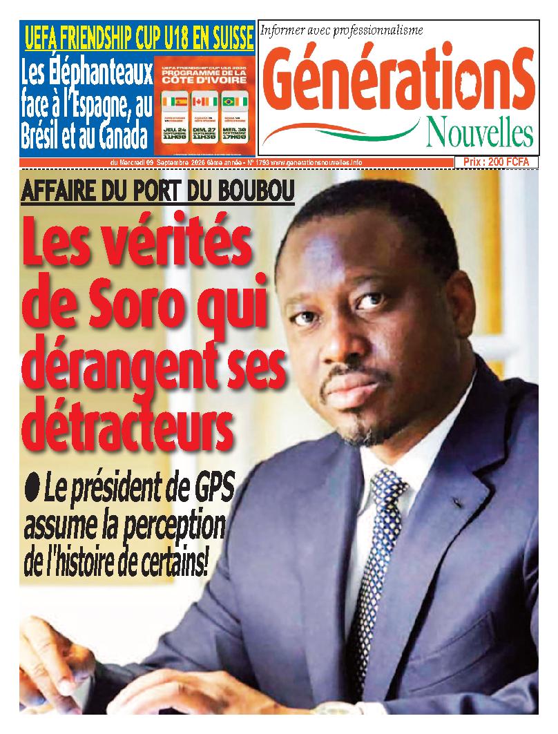 GENERATIONS NOUVELLES N° 1793