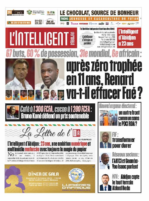 INTELLIGENT ABIDJAN N° 5751