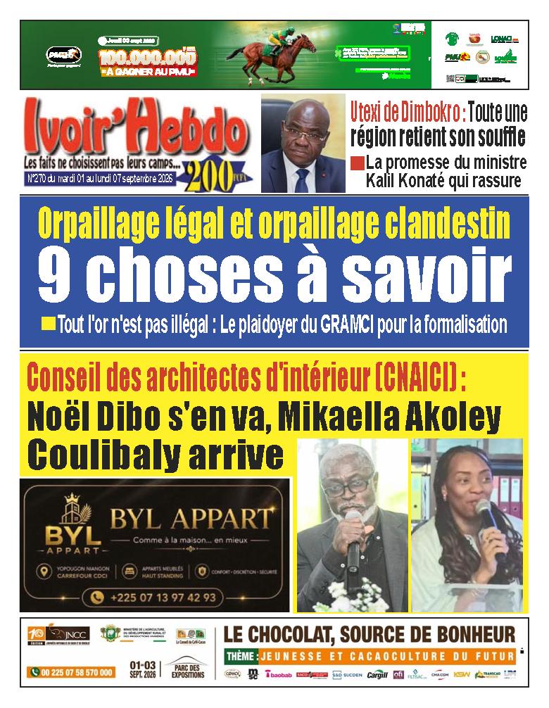 IVOIR HEBDO N° 270