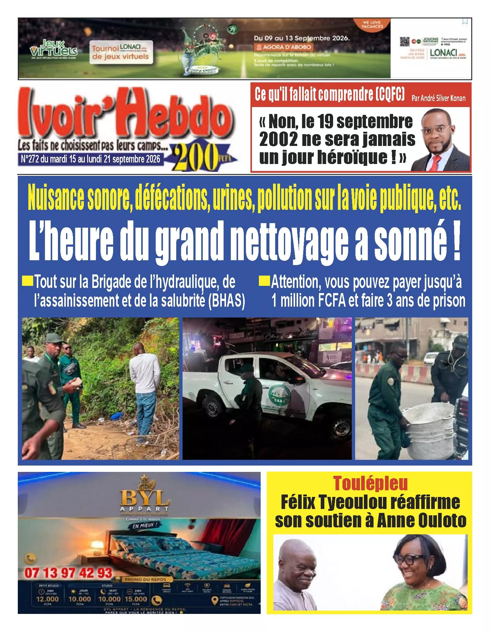 N° 272 - 2026-09-15