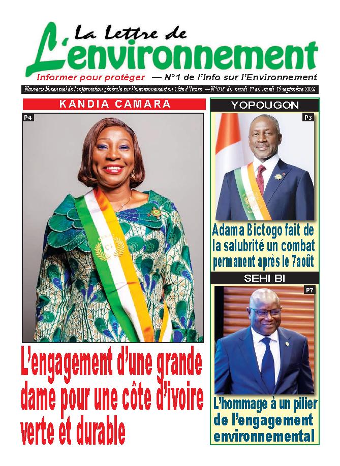 LA LETTRE DE L'ENVIRONNEMENT N° 39