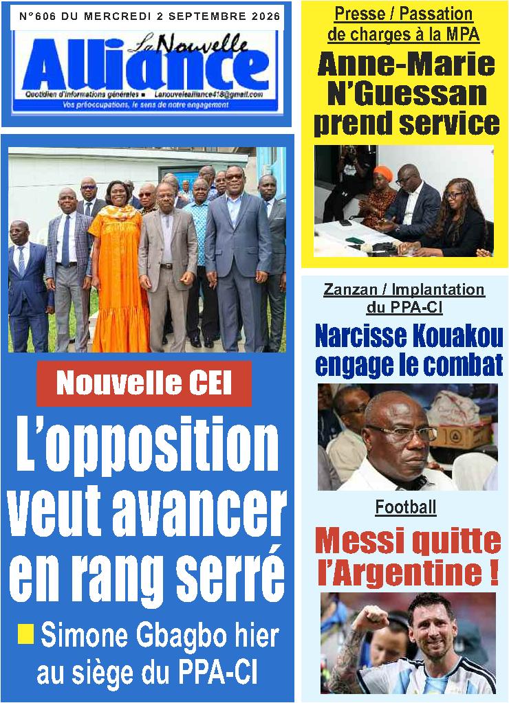 LA NOUVELLE ALLIANCE N° 606