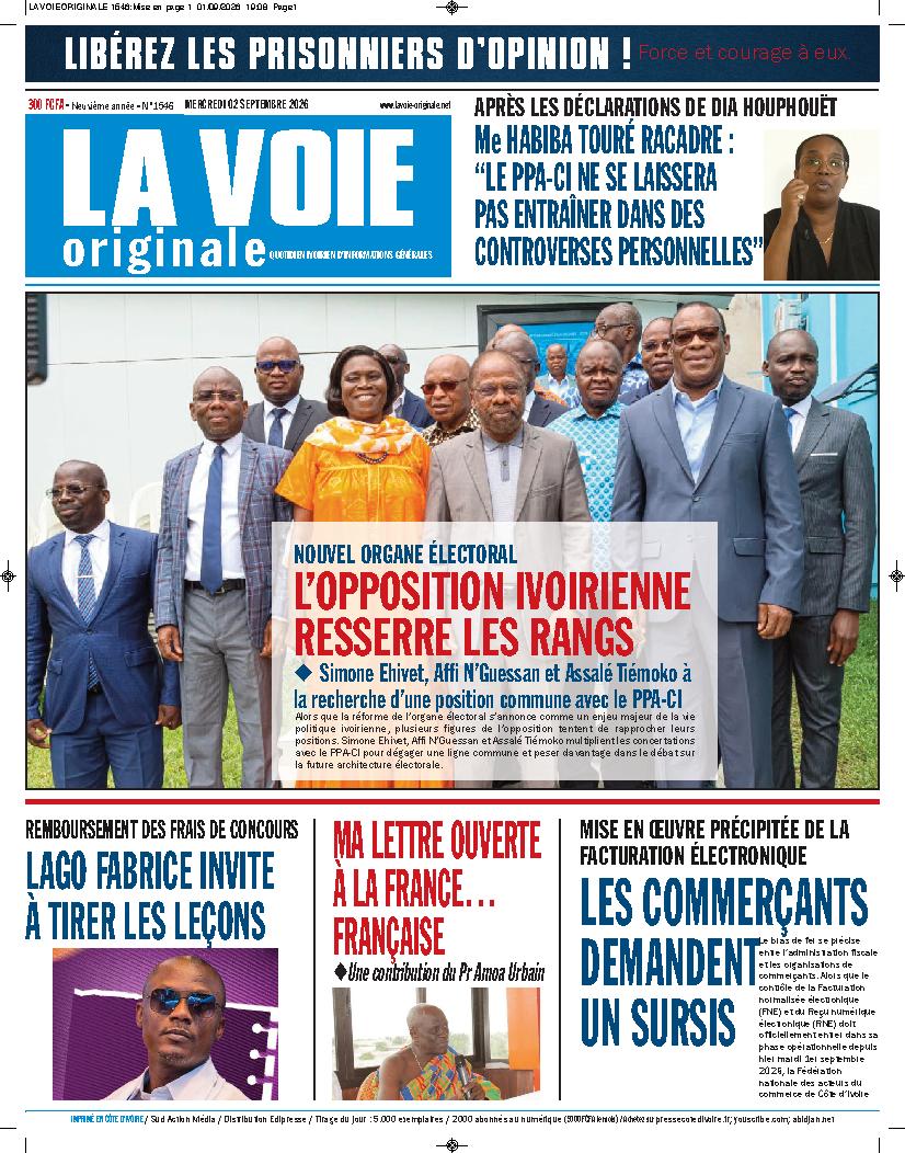 LA VOIE ORIGINALE N° 1546