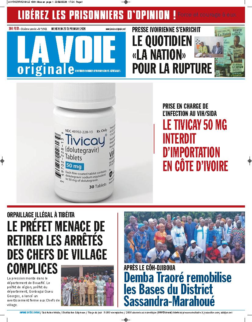 LA VOIE ORIGINALE N° 1561