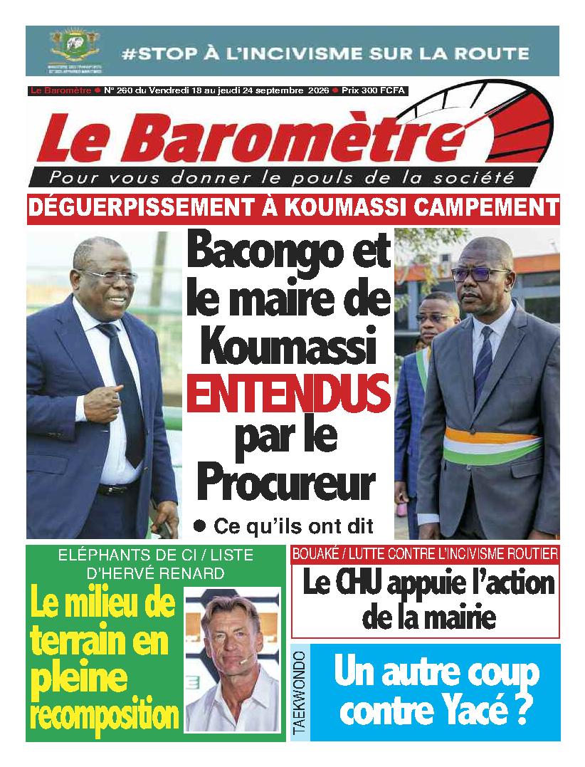 LE BAROMETRE N° 260