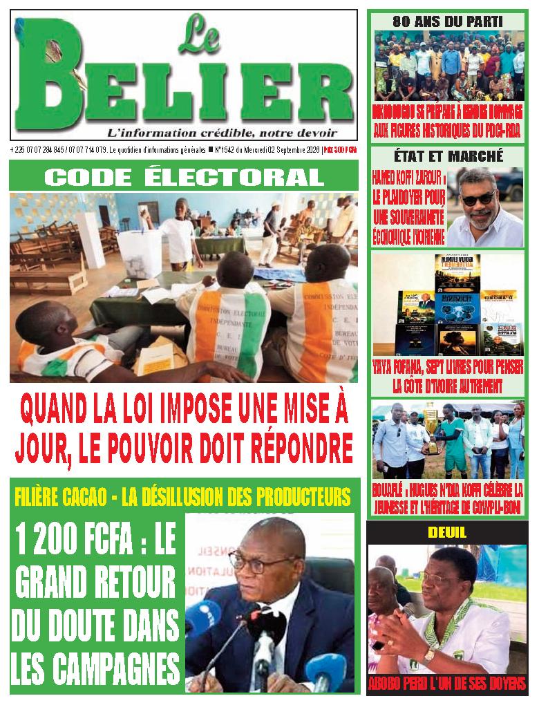 LE BELIER N° 1542