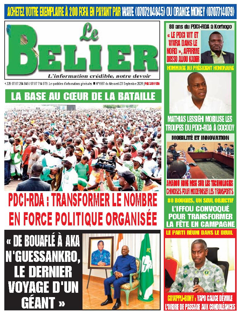LE BELIER N° 1557