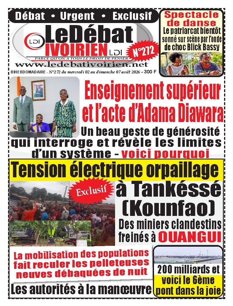 LE DEBAT IVOIRIEN N° 272