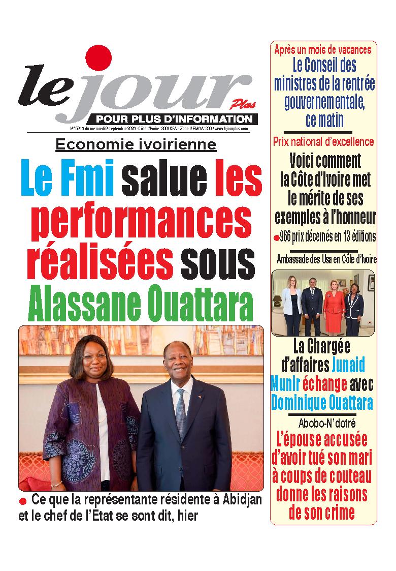 LE JOUR PLUS N° 5916