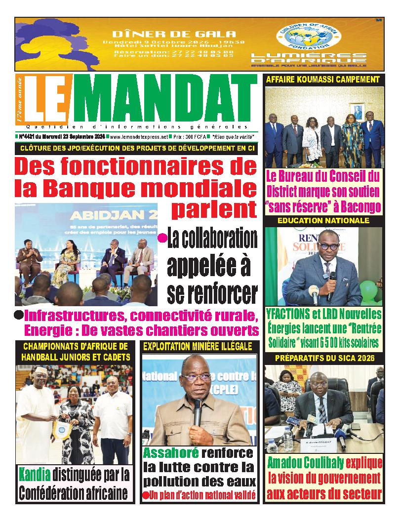 LE MANDAT N° 4421