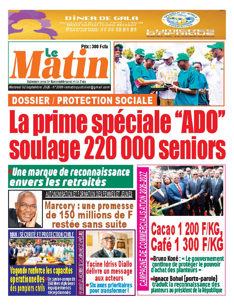 LE MATIN N° 2099