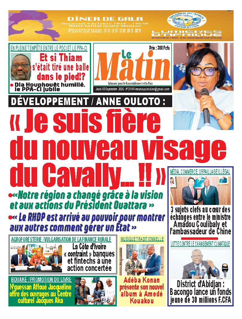 LE MATIN N° 2100
