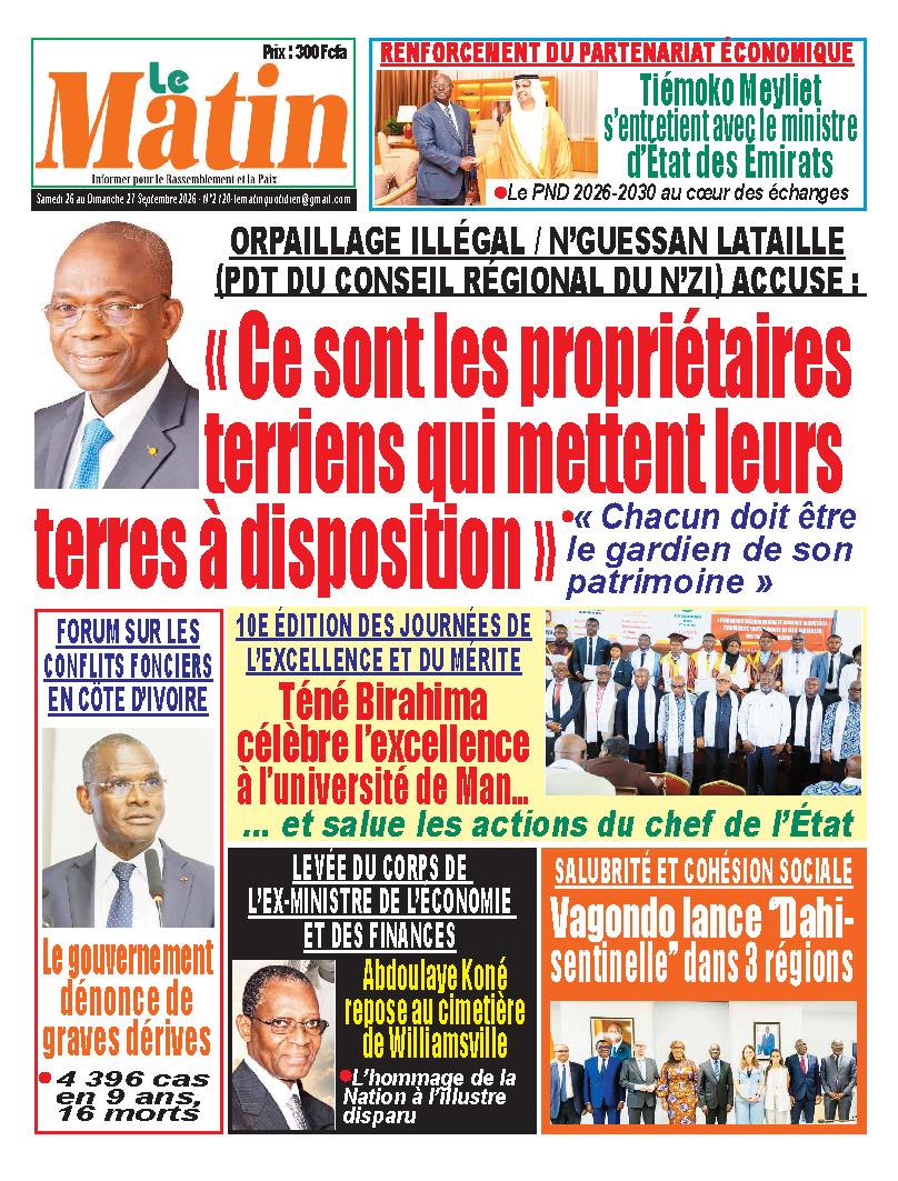 LE MATIN N° 2120