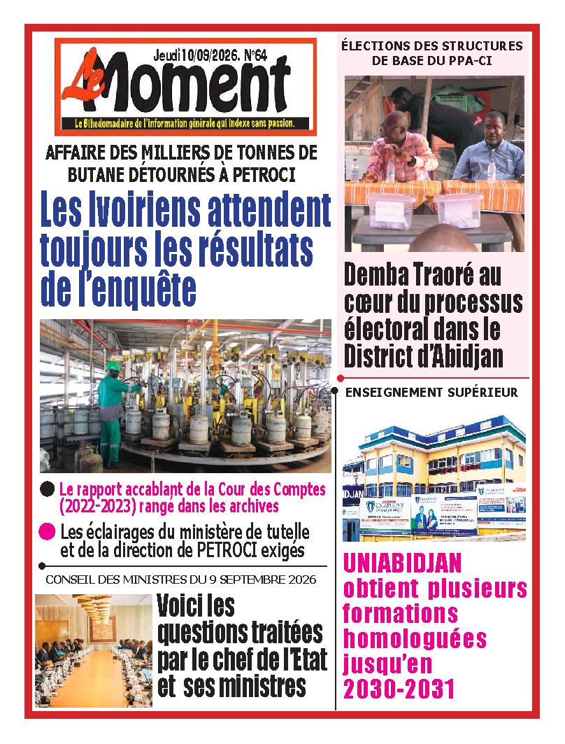LE MOMENT N° 64