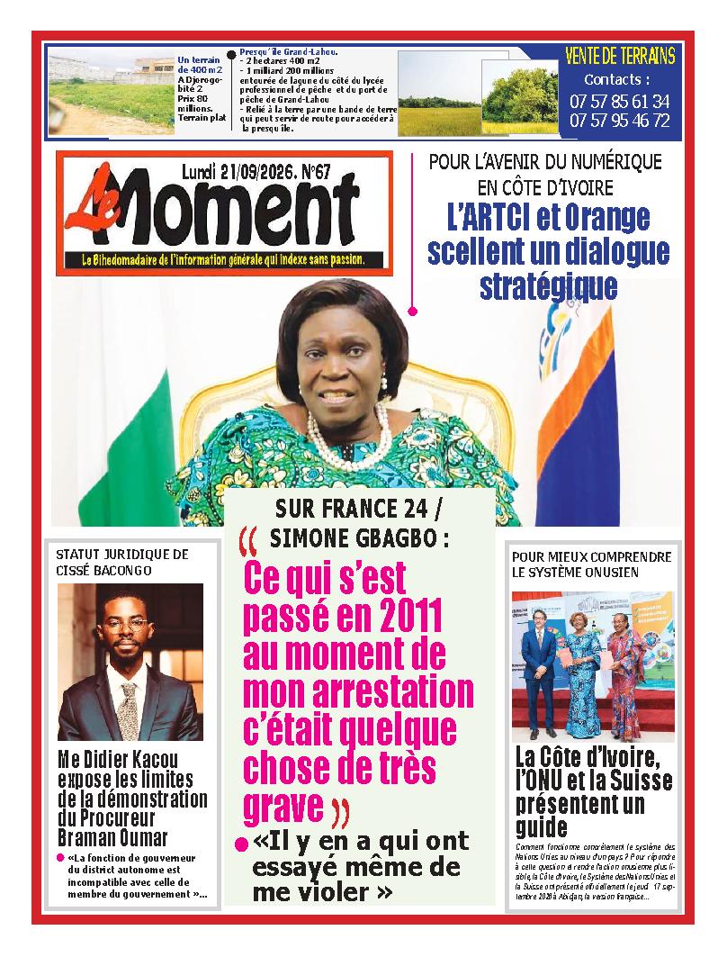 LE MOMENT N° 67