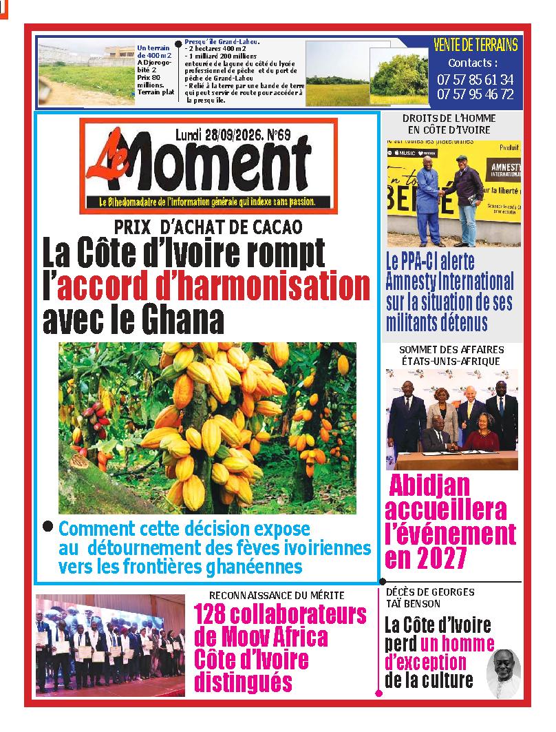 LE MOMENT N° 69
