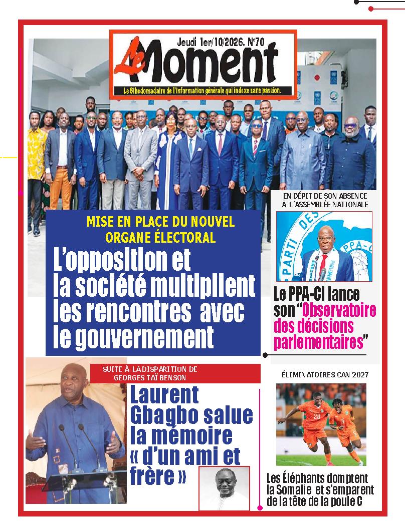 LE MOMENT N° 70