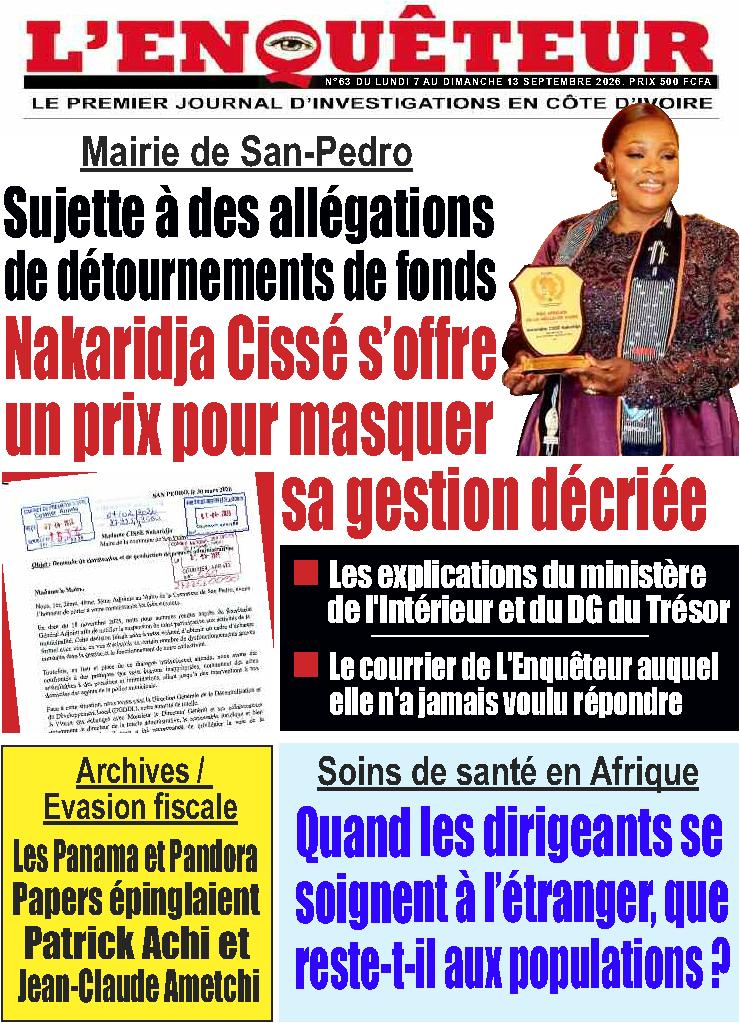 LENQUETEUR N° 63