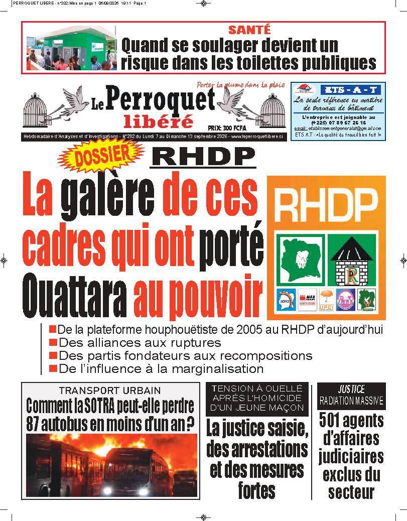 LE PERROQUET LIBERE N° 202