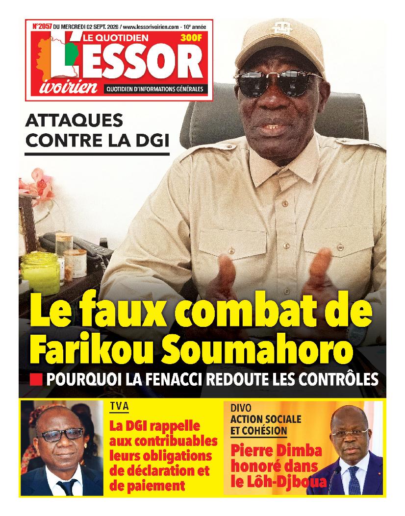 L'ESSOR IVOIRIEN N° 2057