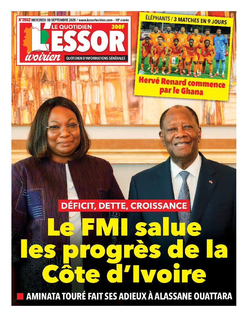 L'ESSOR IVOIRIEN N° 2062