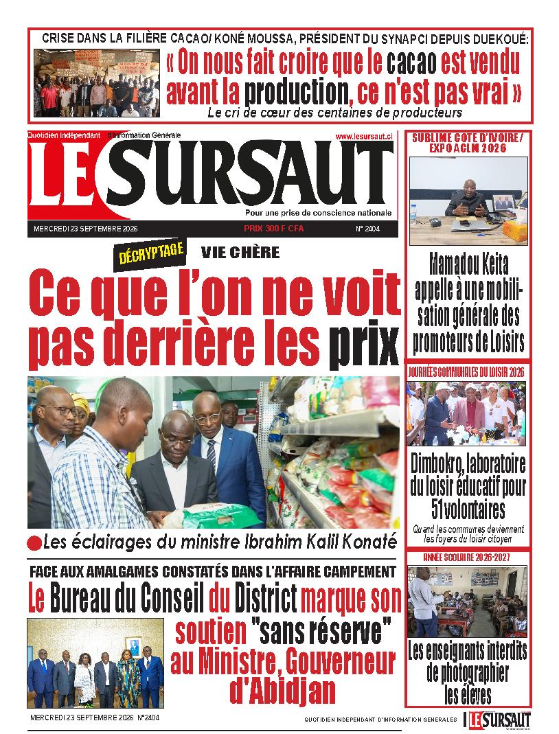 LE SURSAUT N° 2404