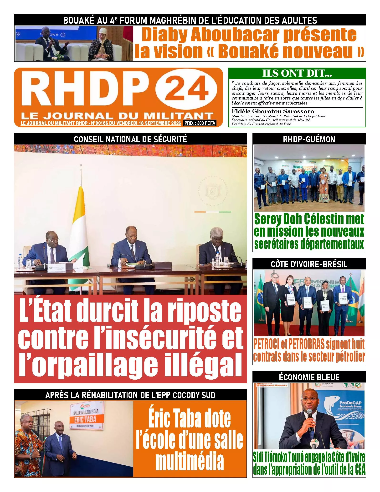 N° 166 - 2026-09-18