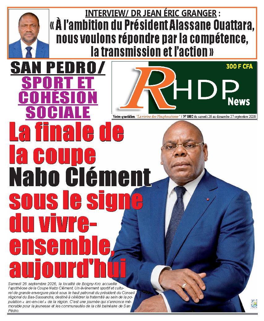 RHDPNEWS N° 1002