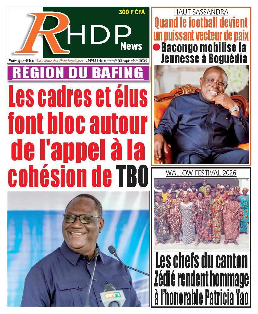RHDPNEWS N° 981