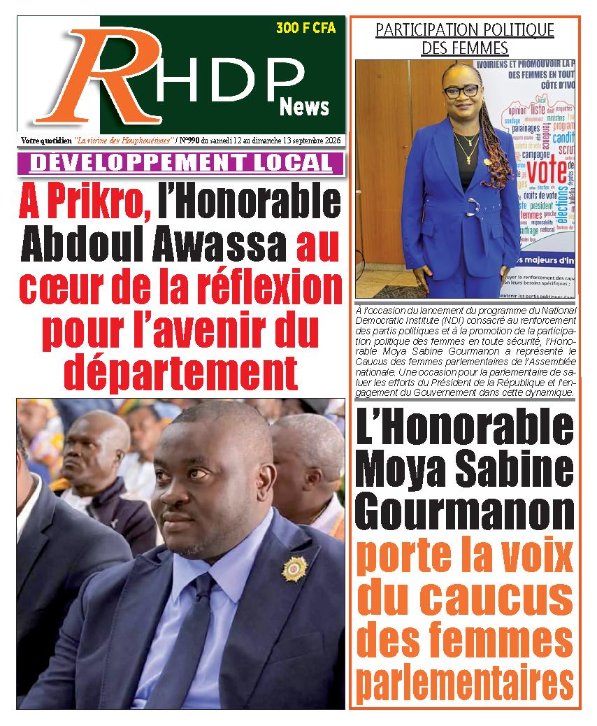 RHDPNEWS N° 990