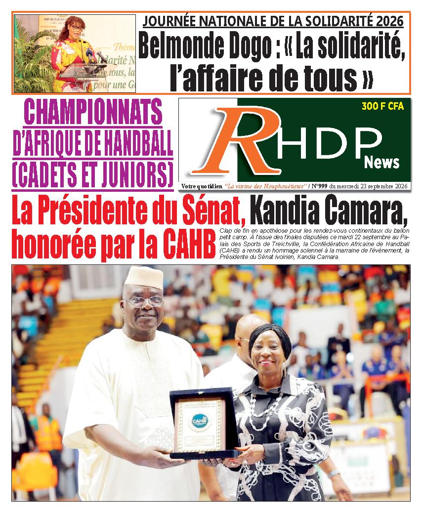 RHDPNEWS N° 999
