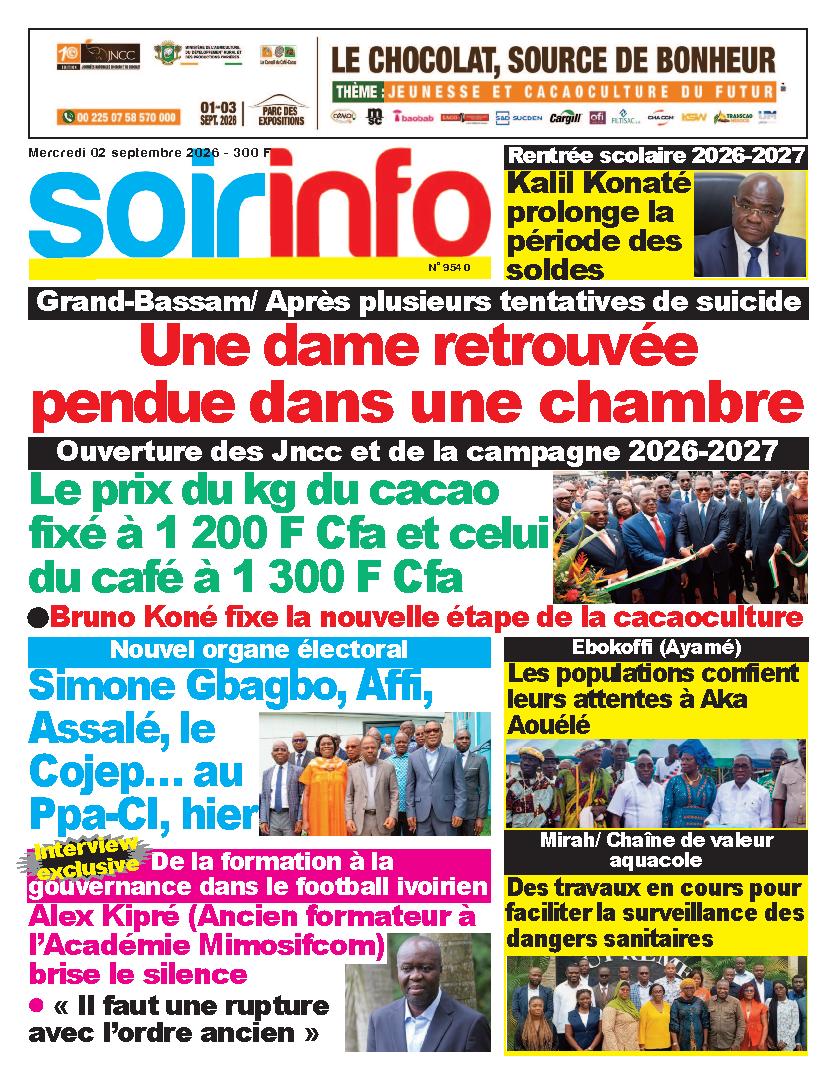 SOIR INFO N° 9540