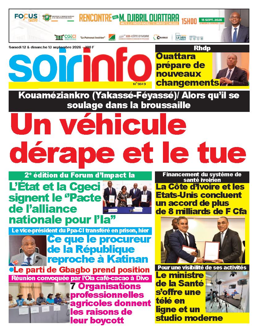 SOIR INFO N° 9549