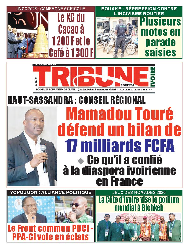 Tribune ivoire N° 216