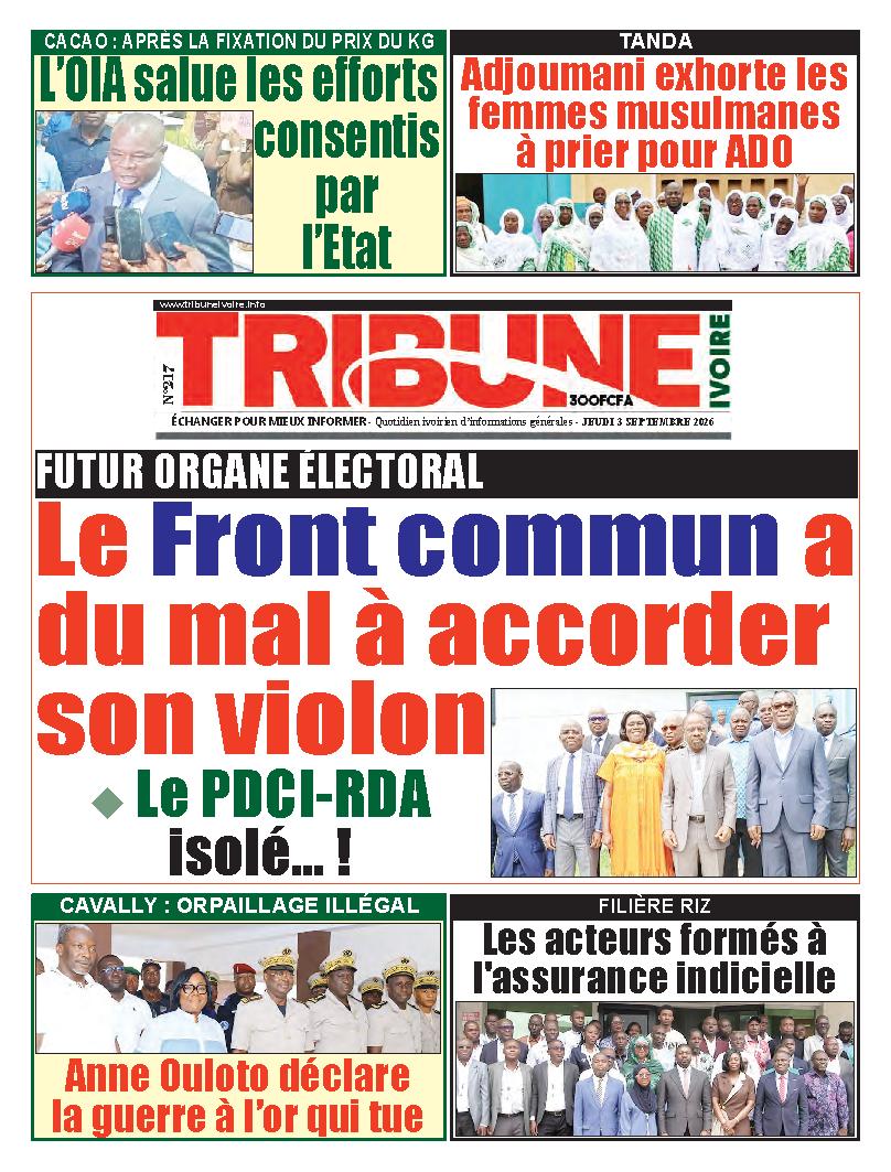 Tribune ivoire N° 217