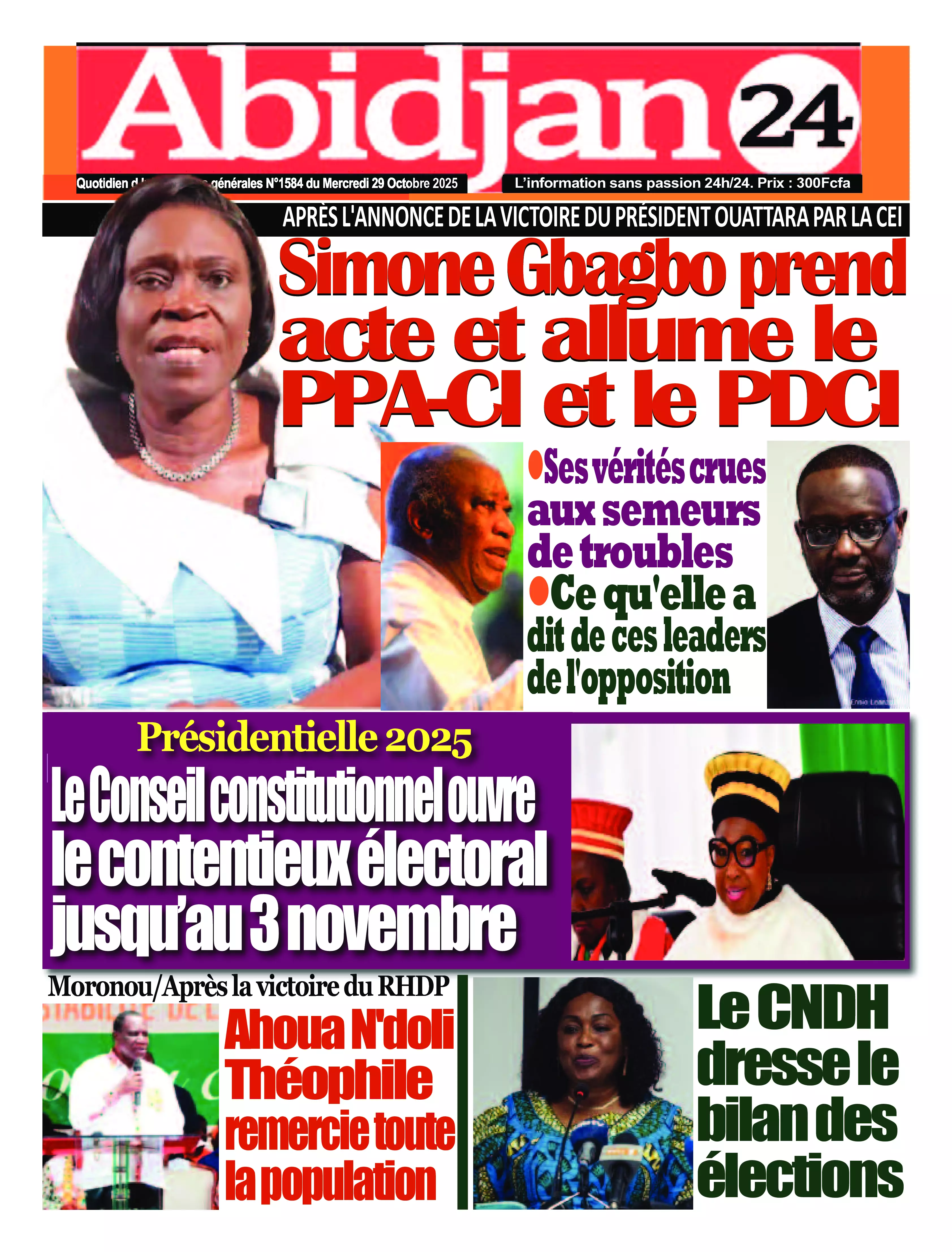 N° 1584 - 2025-10-29