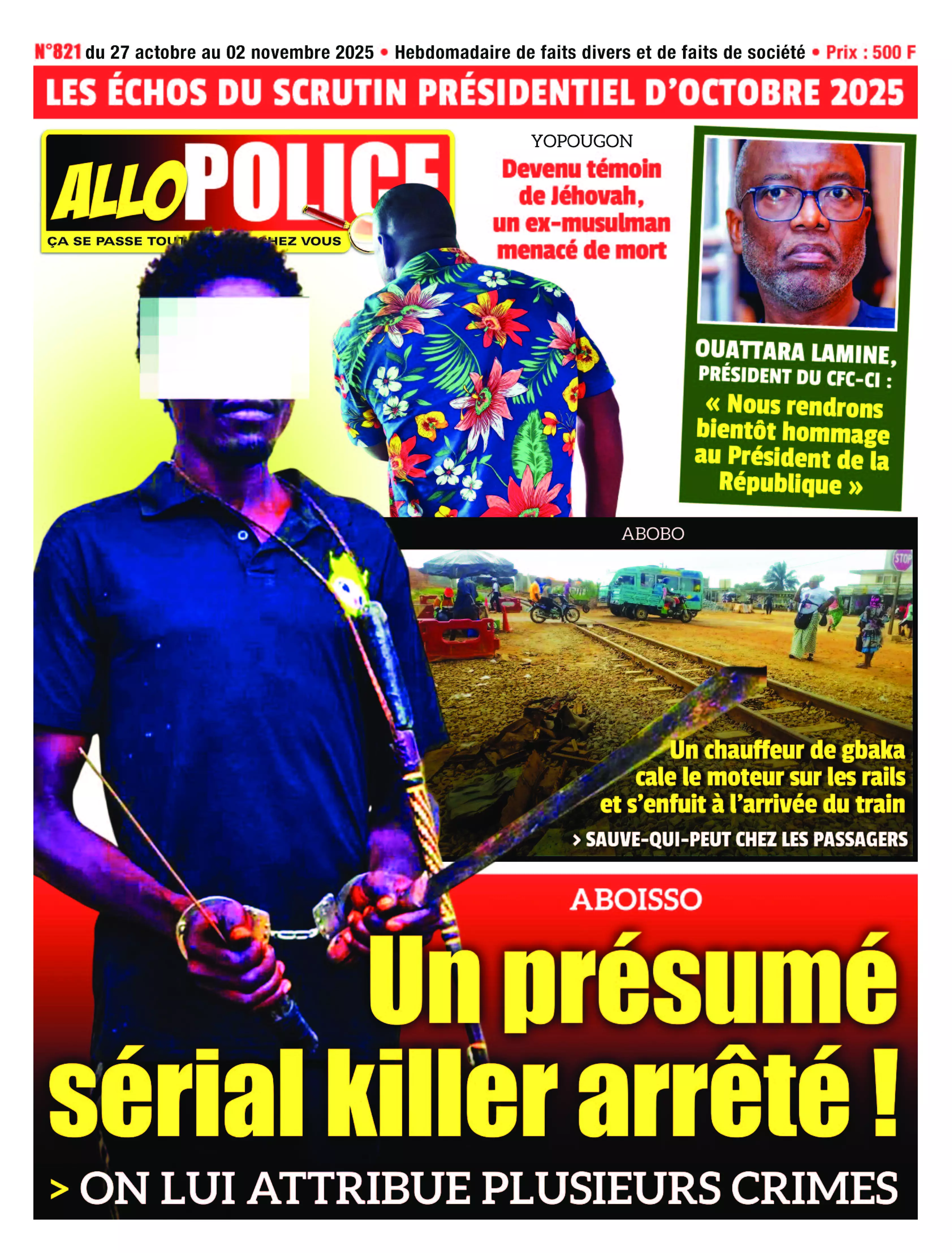 N° 821 - 2025-10-27
