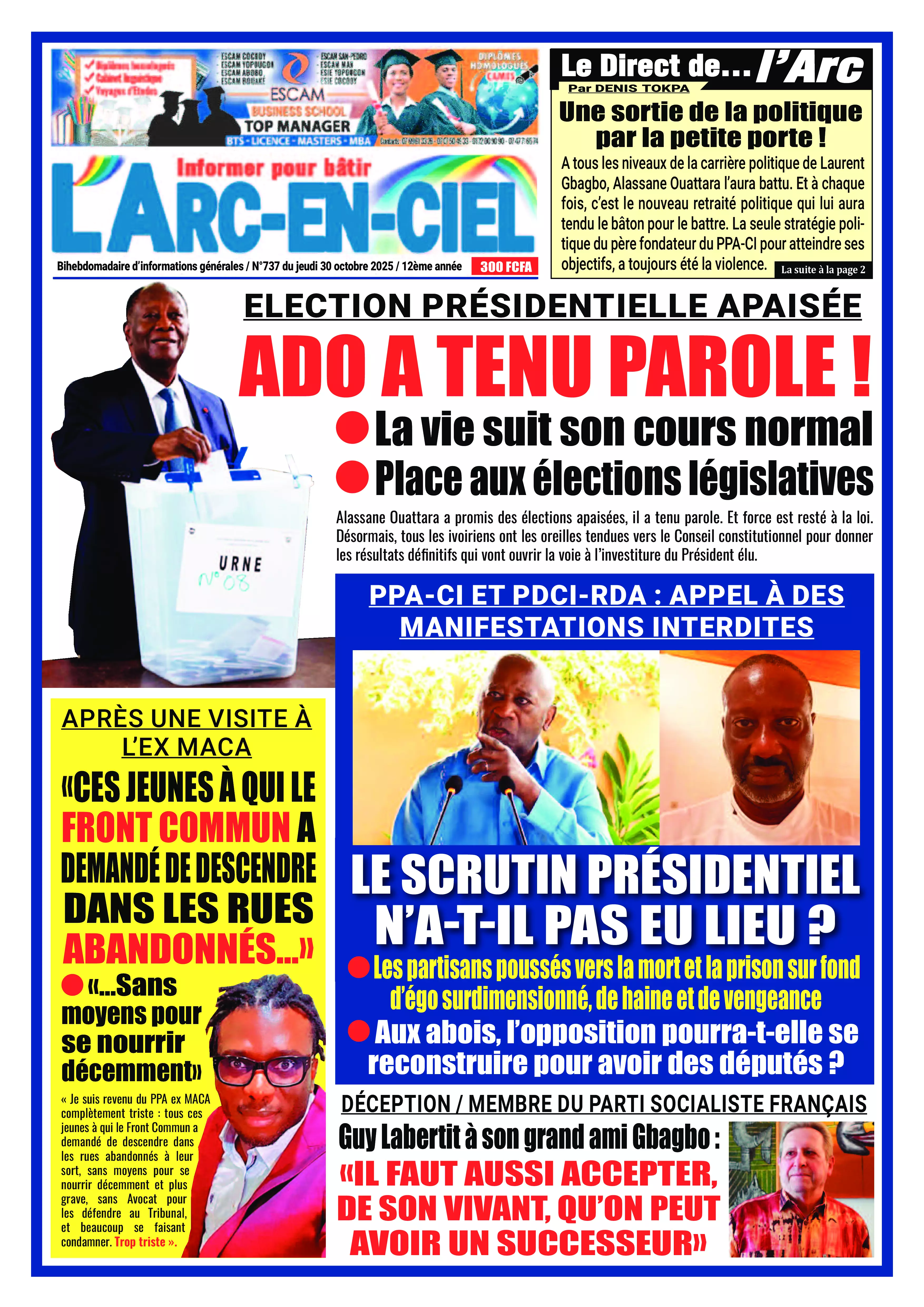 N° 737 - 2025-10-30