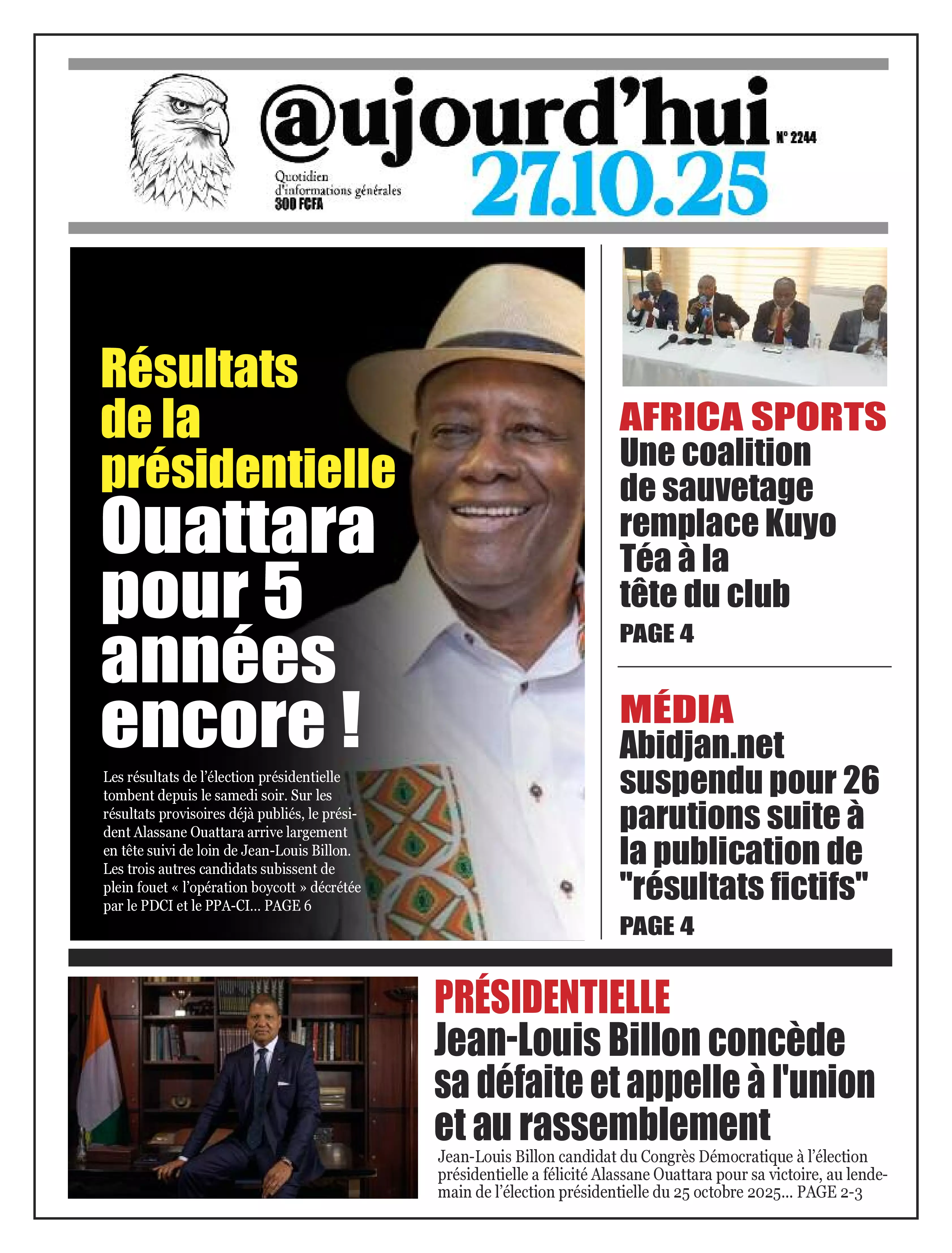 N° 2244 - 2025-10-27