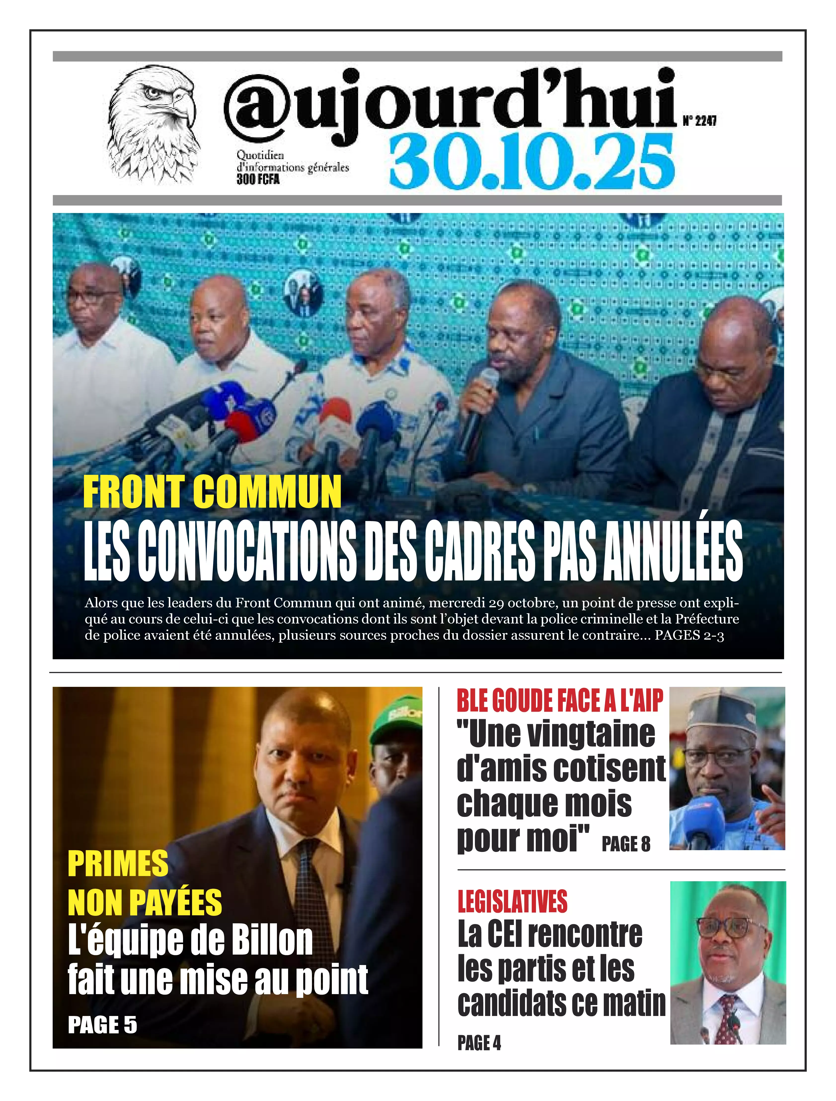 N° 2247 - 2025-10-30