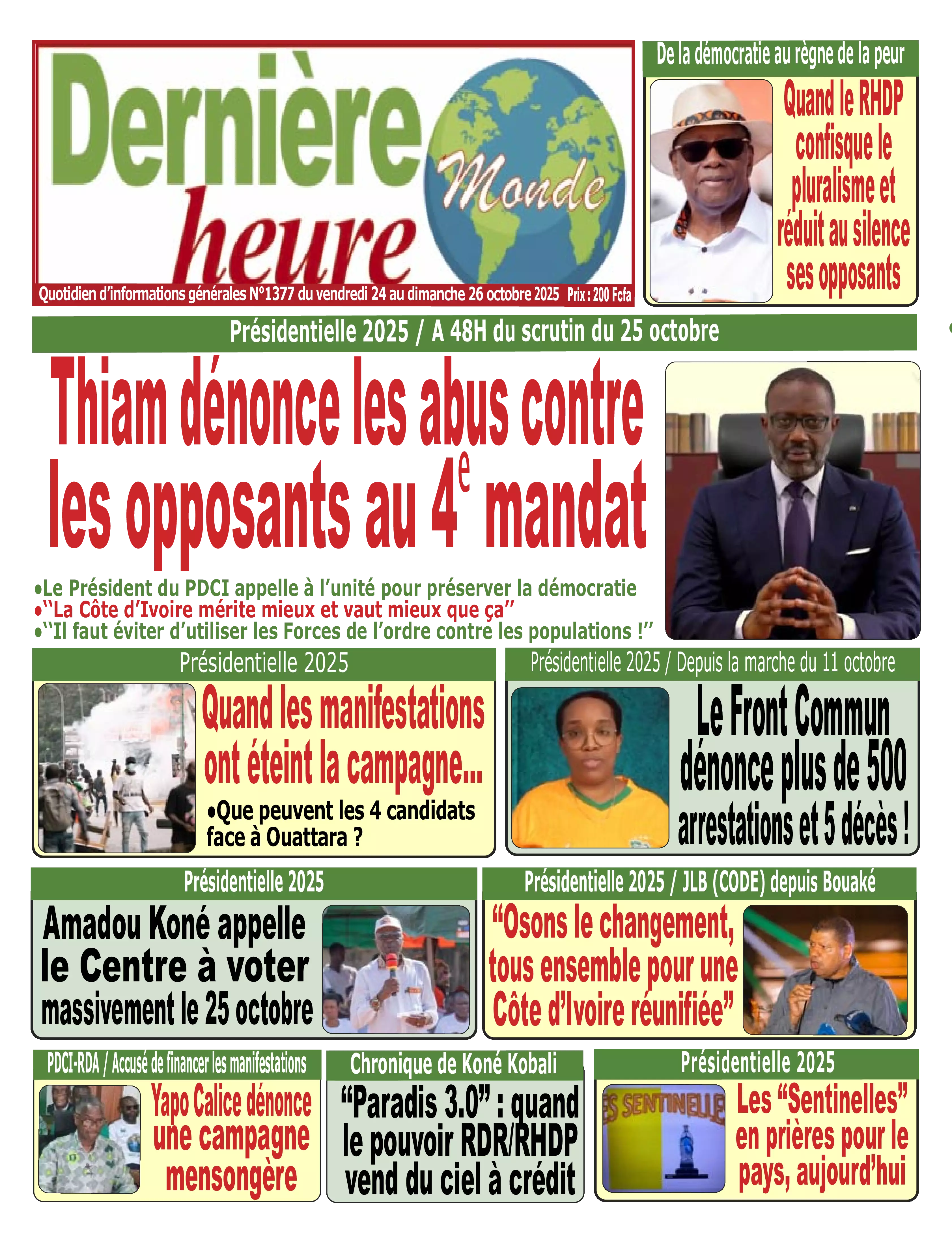 N° 1377 - 2025-10-24