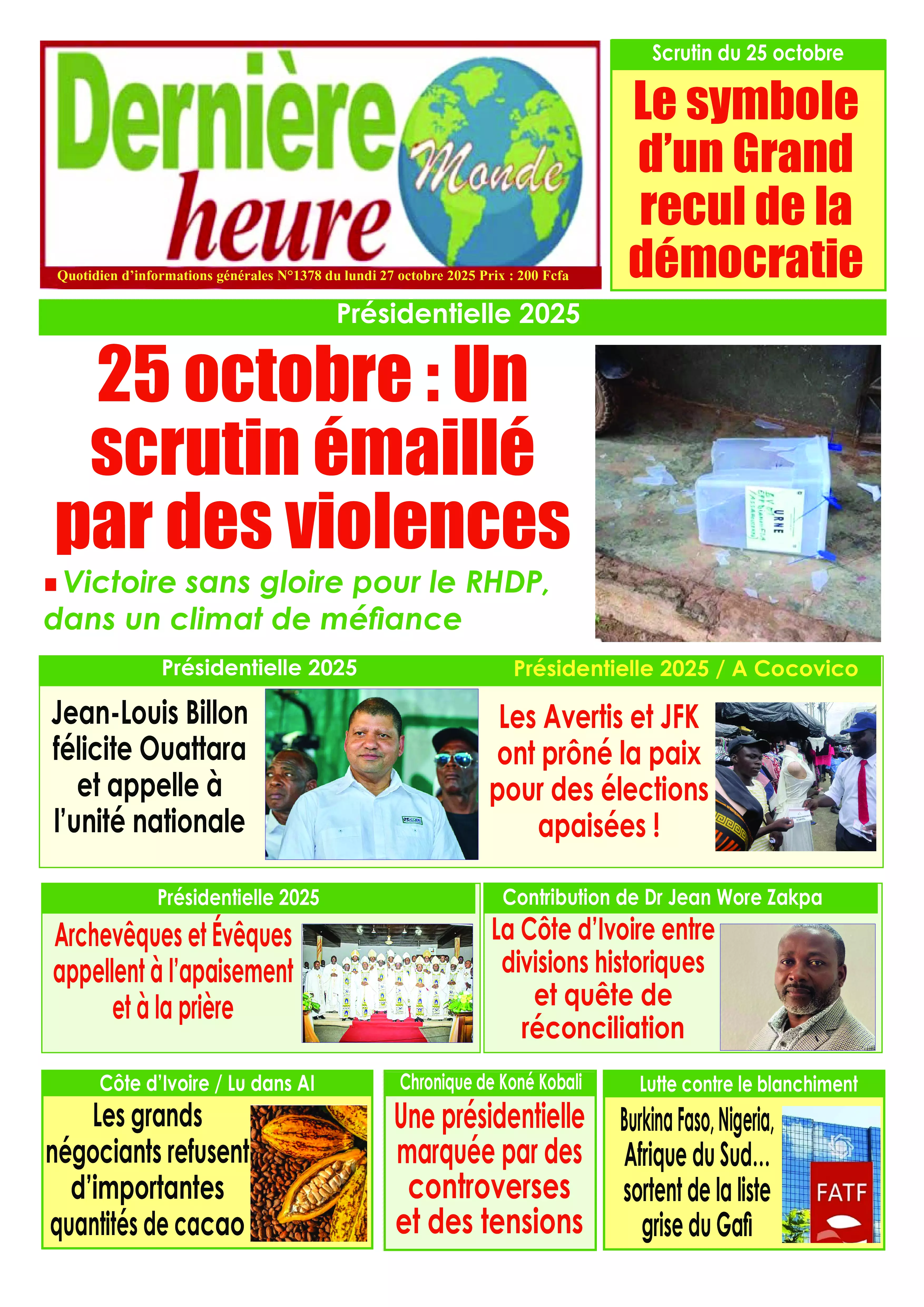 N° 1378 - 2025-10-27