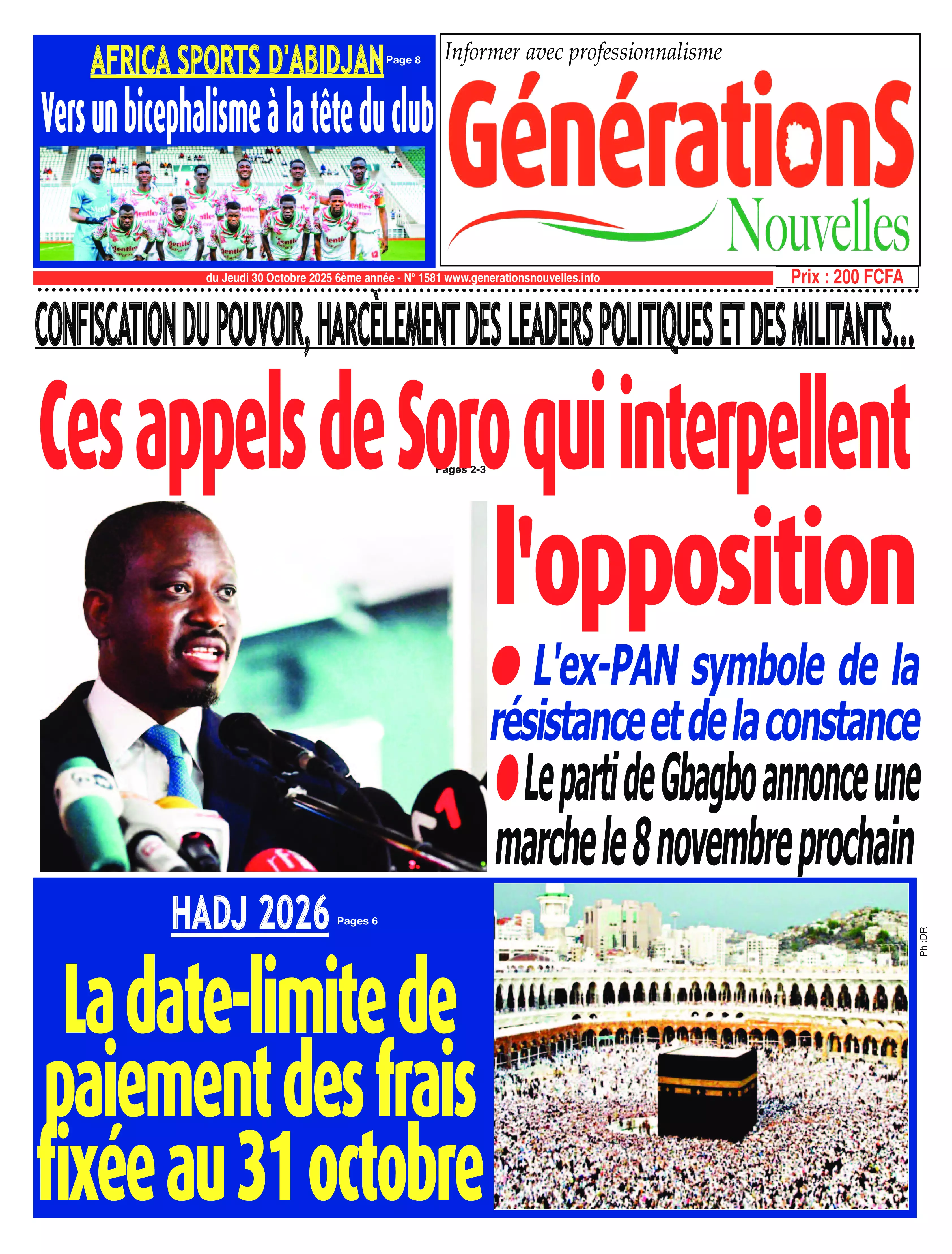 N° 1581 - 2025-10-30