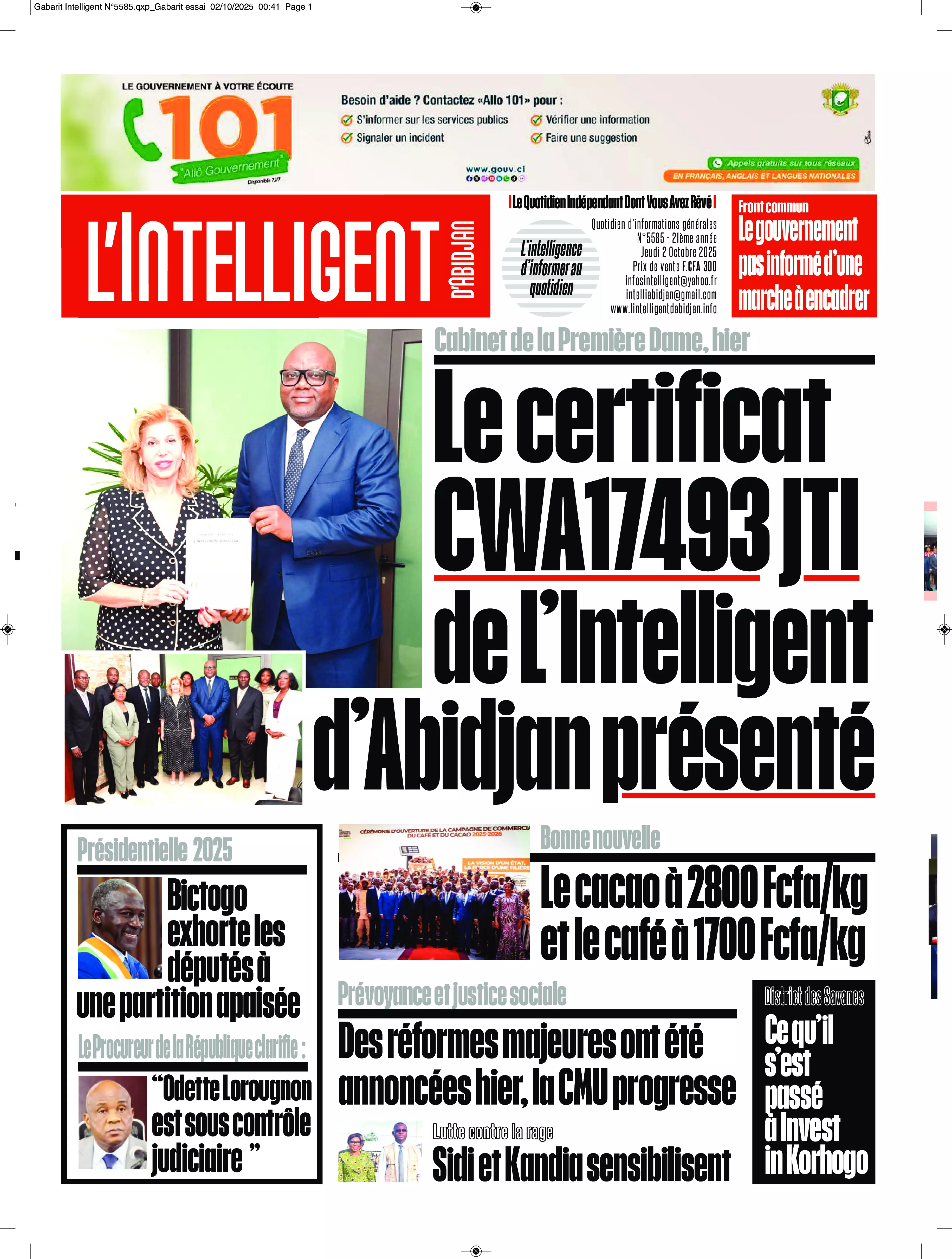 N° 5585 - 2025-10-02