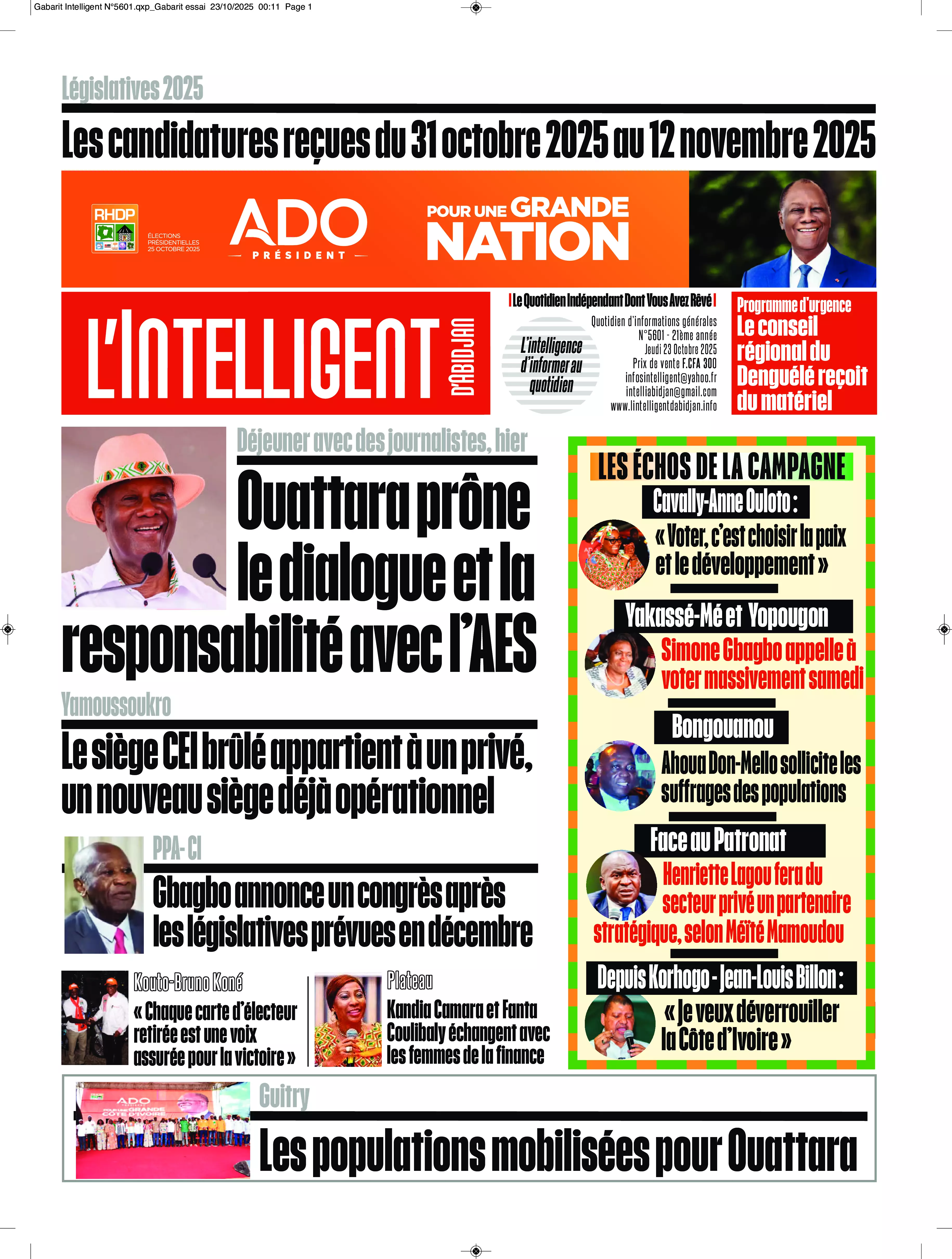 N° 5601 - 2025-10-23
